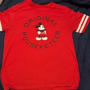 Disney  Red Mickey Mouse T-Shirt